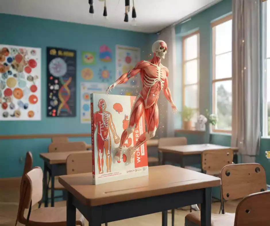 Wonders of Body: Know Your Body in 3D! | An Interactive 3D AR STEM Book for Kids Ages 4+